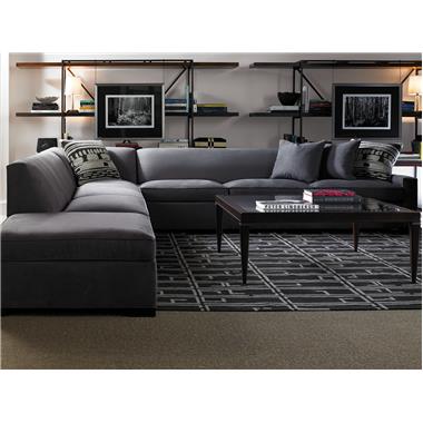 Silhouettes Special Construction - Up-Charge Applies - Sectional with Flat Back Room Scene