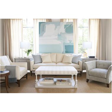 HC6417-85 Wilmington Sofa, HC6416-24 Wilmington Chair, 
HC6424-24 Edmond Chair, HC6423-30 Baynard Cocktail Ottoman, 
HC6473-70S Montchanin Spot Table and HC6472-70 Lancaster Side 
Table